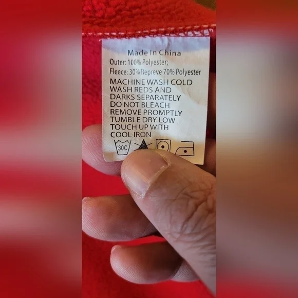 Men's White Super Bowl LIII Team ATL Voluteer Weatherproof Hoodie Size L Atlanta - Picture 7 of 10